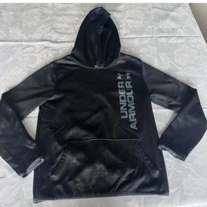Black Under Armour Hoodie  /YXL